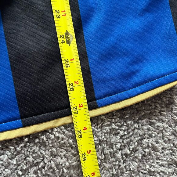 Nike 2008-09 Inter Milan Soccer Jersey Home Mens Size Small #4 Blue Black Soccer - Picture 9 of 9